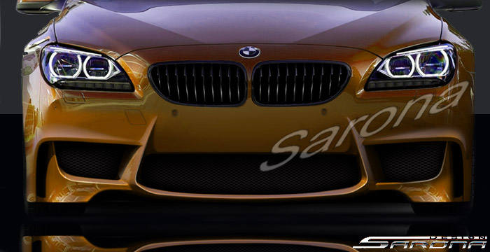 Custom BMW 6 Series Coupe, Convertible & Sedan Front Bumper